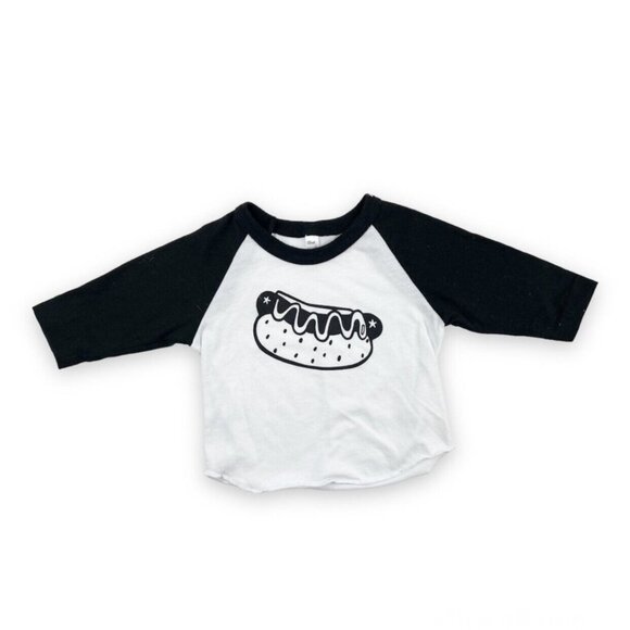 Tribe Is Alive Hotdog Baseball Tee - Picture 1 of 6